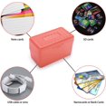 thumbnail image 5 of FrostHike 6 Pack 3 x 5 inch Index Card Box - Index Card Holder Notecard Box Recipe Card Box Plastic Storage Organizer for Filling Index Cards , Note cards , Flashcards, Recipes and Addresses(Colorful), 5 of 5