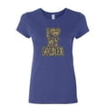 thumbnail image 1 of Tee Hunt I Heart My Soldier Women's T-Shirt Cute Camo Army Wife Army Mom Military Shirt, Blue, Medium, 1 of 5