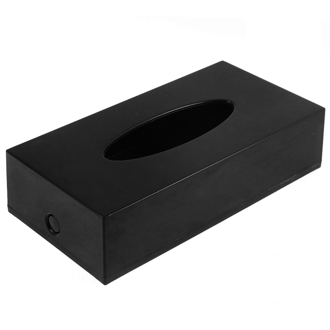 black tissue box