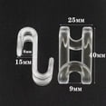 thumbnail image 6 of 10/30Pcs Clothes Hanger Hooks Space Saving Closet Connector Hook Cascading Hanger Plastic Extender Clips Wardrobe Coat Organizer, 6 of 7