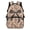 Camo Dark Brown Bow Print, variant on KEIAHUAN Duck Camo Brown Bow Kids Backpack, Soft Breathable Back Panel Bag, 17 Inch Large Capacity Multi Storage Pockets Fits 14 Inch Laptop for Boys Girls Weekend Travel