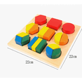 thumbnail image 2 of Tablero de descomposición de formas geométricas Montessori Early Learning, 2 of 4