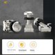 thumbnail image 5 of 50pcs M6x16mm Cabinet Screws Rack Mount Cage Nuts Screw Washers for Server Chassis Distribution Shel, 5 of 5