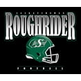 thumbnail image 2 of CFL Saskatchewan Roughriders Roughrider Helmet Black Large T-Shirt, 2 of 4