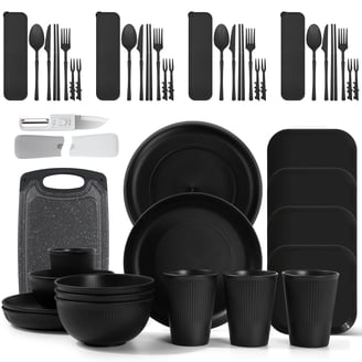 Mainstays by Becky G. & Alejandra Bamboo Melamine 12-Piece
