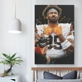 thumbnail image 5 of Myles Garrett Canvas Poster Canvas Wall Art Prints Poster Gifts Photo Picture Painting Posters Room Decor Home Decorative 24x36inch(60x90cm), 5 of 6