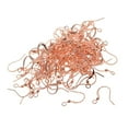thumbnail image 6 of HILABEE 4x100Piece Brass Earring Hooks Hook Ear Wires French Wire Hooks Rose Gold, 6 of 8