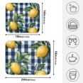 thumbnail image 6 of Yayeee Dish Drying Mat for Kitchen Counter 16" x 18" Microfiber Super Absorbent Coffee Decorative Pad, Cartoon Beige Lemon, 6 of 8