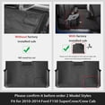 thumbnail image 3 of Alfombrillas KARPAL Fit para Ford F150 SuperCrew/Crew Cab 2010-2014, 3 of 9