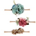 thumbnail image 3 of Diadema para bebé Sunnimix 3pcs Princesa Flor, 3 of 8