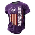 thumbnail image 4 of FINALGANG Boys American Flag T-Shirt 4th Of July Shirt 250th Anniversary Usa Shirts Kids Independence Day Tee Shirts Patriotic Printed Fashion T Shirts 4-5 Years, 4 of 4