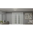 thumbnail image 6 of Quoizel Padilla 4-Light Brushed Nickel Semi-Flush Mount Light, 6 of 7