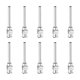 thumbnail image 1 of 10uds 11G Inoxidable Acero Dispensadoras Agujas, 1" Pegamento Aguja Tubos Puntas, 1 of 7