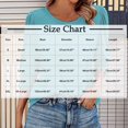 thumbnail image 3 of Women's 3/4 Sleeve Tops V Neck Summer Tops for Teen Girls 2025 Women Summer Blouses Trendy T Shirts for Women Loose Fit Graphic Pack clearance my orders, 3 of 5