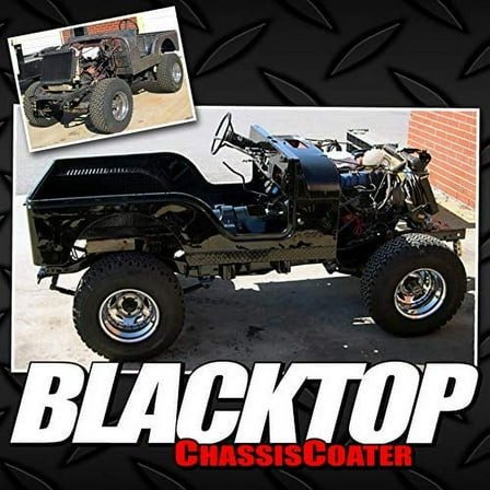 KBS Coatings 8401 Gloss Black BlackTop Chassis Paint - 1 Quart