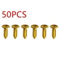 thumbnail image 3 of 50X Replacement Electric Guitar Pickguard Screws For Fender Strat/Tele Electric Guitar Bass, 3 of 5