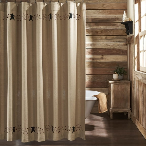 VHC Brands Pip Vinestar Shower Curtain 72x72
