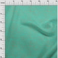 thumbnail image 3 of oneOone Viscose Chiffon Turquoise Green Fabric Block Sewing Craft Projects Fabric Prints By Yard 42 Inch Wide-MV, 3 of 5