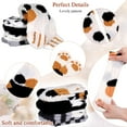 thumbnail image 5 of Taihexin 12 Pairs Cat Socks for Women - Womens Fuzzy Socks, Fuzzy Claw Socks Ultra-Soft Fluffy Crew Socks, Cozy Plush Sleeping Slipper Socks for Winter Home, 5 of 7