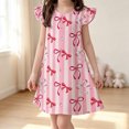 thumbnail image 2 of SUYIDA Girls Cute Printed Dress, Casual Top for Toddler Kids, Party Comfortable Wear, 2 of 4