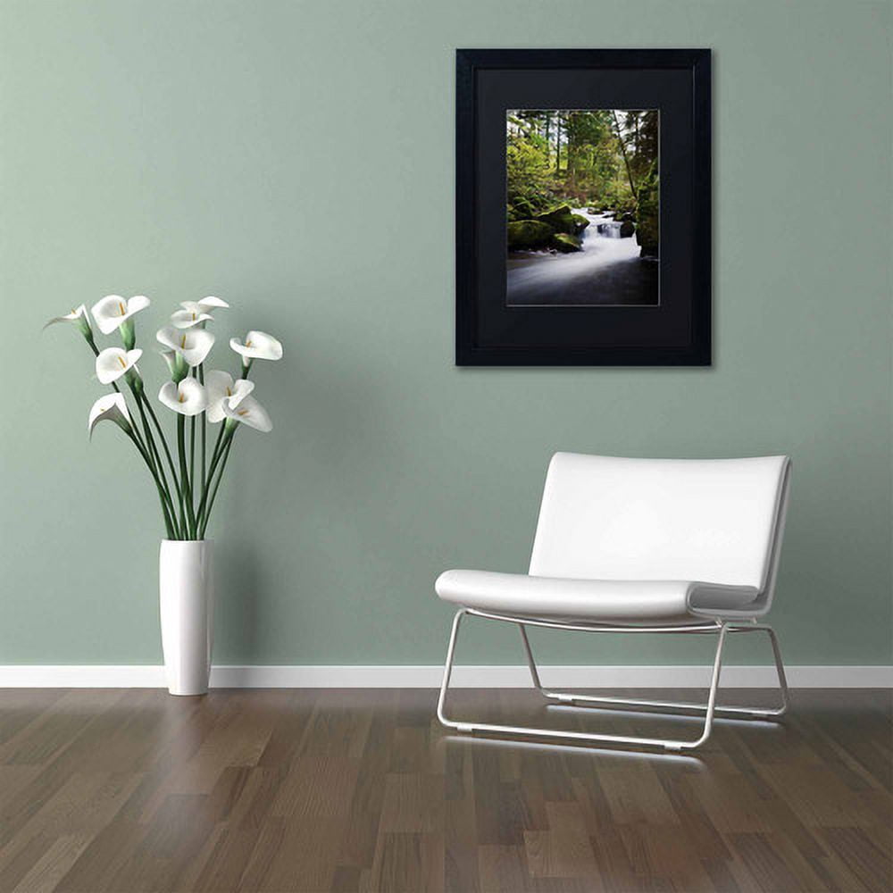 Trademark Fine Art "Time Out" Canvas Art by Philippe Sainte-Laudy, Black Matte, Black Frame