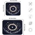 thumbnail image 3 of FREEAMG Sun and Moon Dish Drying Mat for Kitchen Counter, Ultra Absorbent Reversible Microfiber Dishes Drying Rack Pad Heat-resistant Mats 18x24in, 3 of 7