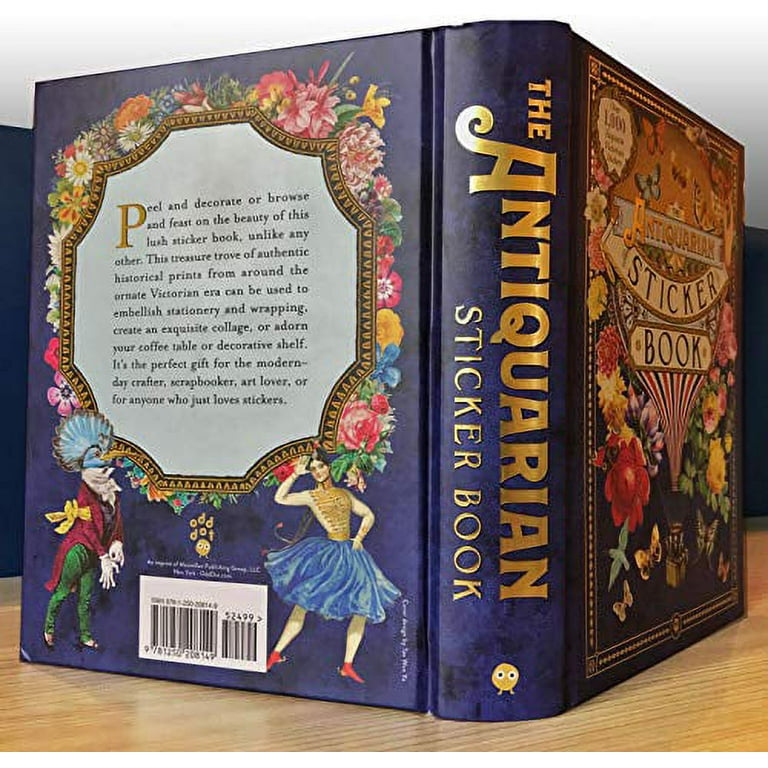 The Antiquarian Sticker Book Series: The Antiquarian Sticker Book : Over  1,000 Exquisite Victorian Stickers (Hardcover)