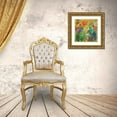 thumbnail image 3 of Collins, Martha 20x20 Gold Ornate Wood Framed with Double Matting Museum Art Print Titled - spring flowers, garden, 3 of 4
