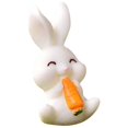 thumbnail image 2 of Small Animal Cute Rabbit Gardening Succulents Resin Decorative Ornaments (p), 2 of 2