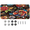 Multicolor 3, variant on ADECORIVY Colorful Cats Front License Plate, Funny Animal Kitty Novelty Vanity Tag Aluminum License Plate with 4 Holes, Metal Car Accessory for Men Women, 6 x 12 Inch