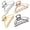 Black+Silver+Gold+Rose Golden, variant on Hair Clips, Metal Hair Claw Barrette Clamp Jaw for Women (2, Gold+ Rose Golden)