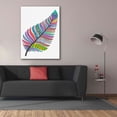 thumbnail image 3 of Epic Graffiti 'Single Feather' by Hello Angel, Giclee Canvas Wall Art, 40"x54", 3 of 8