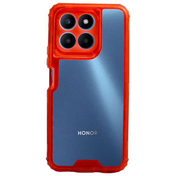 Funda Uso Rudo Otter 360 Contorno De Color Para Honor X8a Mas 2 Micas De Cristal