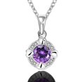 thumbnail image 3 of Jusqu'à 65 % de Réduction sur les Colliers SMihono pour Femmes Filles Pendentif en Strass Collier Cadeau de Mariage, 3 of 7