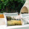 thumbnail image 2 of Stupell Industries Lush Summer Meadow Outdoor Printed Pillow design by LSR Creative Studio, 14 x 7 x 20, 2 of 6