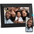 thumbnail image 1 of BSIMB 8 Inch Digital Picture Frame Touch Screen, 1280x800 HD WiFi Electronic Photo Frame Album Display 16GB, Share Pictures/Videos via App/USB/SD Eas, 1 of 9