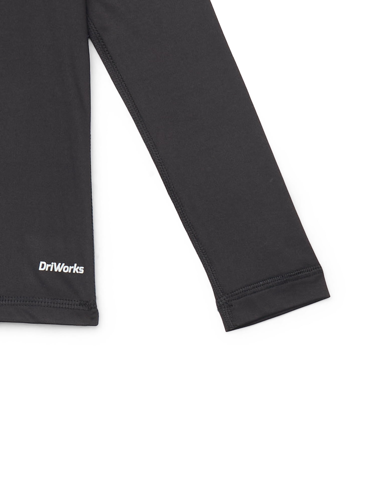 Athletic Works Boys' DriWorks Compression Top with Long Sleeves, Sizes 4-18