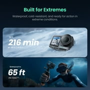 Xtra Edge Pro Night View 4K 40 MP Video Camera, Black