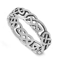 thumbnail image 4 of Sterling Silver Women's Men's Celtic Knot Infinity Ring Band 925 Jewelry Female Male Unisex Size 6, 4 of 4