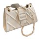 thumbnail image 1 of Bolso de verano elegante y de gran capacidad para uso diario para mujer en color beige, bolso de hombro de piel sintética impermeable de tamaño único para mujer, 1 of 8