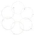 thumbnail image 4 of FUTUREORYY 6Pcs Replacement Guitar Strings Copper Coated for Acoustic and Electric Guitar Use, 4 of 7