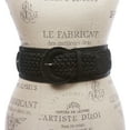thumbnail image 2 of Women's 3" Wide High Waist Braided Fashion Stretch Belt, 2 of 3