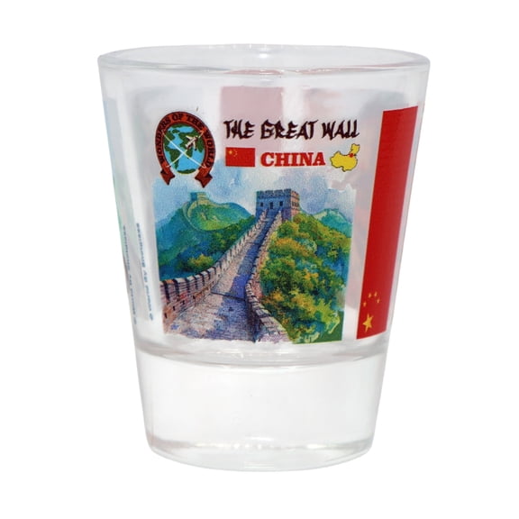 The Great Wall Of China Wonders of the World Collection Shot Glass