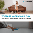 thumbnail image 4 of ToeTape - 4 Pack | Precut Kinesiology Tape for Bunions and Big Toe Sprains, 4 of 6