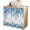 Blue Ivory, variant on Spring Blue Floral Cabinet Curtains for Shelves, Farmhouse Weeping Floral Leaves Wood Privacy Curtain for Closet Self Adhesive, Dust-Proof Drapes for Closet Storage Room Classroom 32"W x 55"L