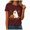 R384-Wine, variant on NOLDARES Halloween Teacher Shirts for Women Cute Ghost with Coffee Shirt Funny Spooky Tee Halloween Party Short Sleeve Tops(Navy,L)