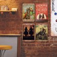 thumbnail image 3 of Kit Pintura Hierro Rectangular Con Placa Metal Vintage Westside Cowboy 4 Uds. 20x30cm, 3 of 9