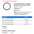 thumbnail image 2 of Rear Crankshaft Seal Kit - Compatible with 2004 - 2012 Chevy Colorado 2005 2006 2007 2008 2009 2010 2011, 2 of 2