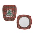 thumbnail image 7 of ZUXONGSY Christmas Tree Stripes Desk Chair Cover Pack of 2 Desk Armchair Cover with Elastic Edge Exquisite Chair Protector Easy to Install and Clean for Home Christmas Decor, 7 of 7