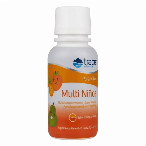 TRACE MINERALS | Multivitamínico para niños | 237 ml